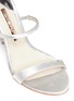 Detail View - Click To Enlarge - SOPHIA WEBSTER - 'Rosalind' crystal pavé heel velvet sandals