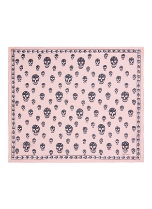 Main View - Click To Enlarge - ALEXANDER MCQUEEN - Classic Skull silk chiffon scarf