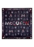 Main View - Click To Enlarge - ALEXANDER MCQUEEN - 'McQueen Cabinets' print silk scarf