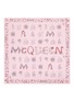 Main View - Click To Enlarge - ALEXANDER MCQUEEN - 'McQueen Cabinets' print silk scarf