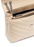 Detail View - Click To Enlarge - SAINT LAURENT - 'Loulou' small matelassé leather crossbody bag