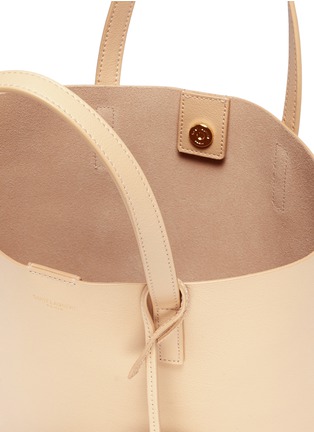 Detail View - Click To Enlarge - SAINT LAURENT - 'Toy' North South leather shopping tote