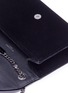 Detail View - Click To Enlarge - SAINT LAURENT - 'Kate' tassel small velvet crossbody bag