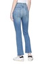 Back View - Click To Enlarge - CURRENT/ELLIOTT - 'The High Waist Kick' flared leg jeans