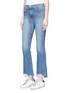 Front View - Click To Enlarge - CURRENT/ELLIOTT - 'The High Waist Kick' flared leg jeans