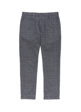 Main View - Click To Enlarge - BARENA - 'Rampin Fero' check plaid wool pants