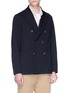 Front View - Click To Enlarge - BARENA - 'Mosto Suro' textured knit soft blazer