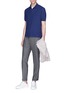 Figure View - Click To Enlarge - INCOTEX - 'Urban Traveller' wool pants