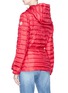 Back View - Click To Enlarge - MONCLER - 'Raie' hooded drawstring down puffer jacket
