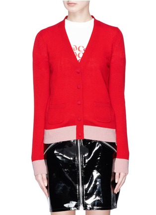 Main View - Click To Enlarge - MONCLER - 'Maglia' cashmere cardigan