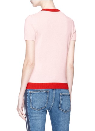 Back View - Click To Enlarge - MONCLER - Cashmere knit top
