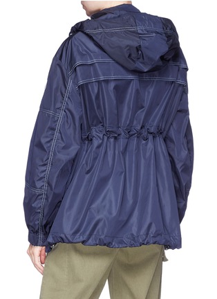 Back View - Click To Enlarge - MONCLER - 'Jade' drawcord parka