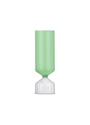 Main View - Click To Enlarge - ICHENDORF MILANO - Bouquet Colore short vase – Clear/Green