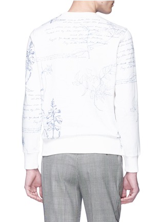 Back View - Click To Enlarge - ALEXANDER MCQUEEN - 'Explorer' print sweatshirt