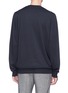Back View - Click To Enlarge - ALEXANDER MCQUEEN - Floral moon embroidered cashmere-silk sweater
