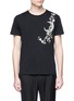 Main View - Click To Enlarge - ALEXANDER MCQUEEN - Floral moon print T-shirt