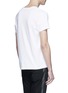 Back View - Click To Enlarge - ALEXANDER MCQUEEN - Skull embroidered T-shirt