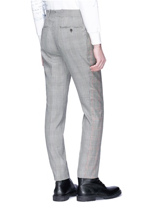 Back View - Click To Enlarge - ALEXANDER MCQUEEN - 'Prince of Wales' check plaid houndstooth pants