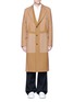 Main View - Click To Enlarge - ALEXANDER MCQUEEN - Panelled melton coat