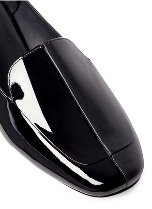 Detail View - Click To Enlarge - TIBI - 'Cecil' patent leather step-in loafers