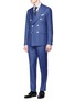 Figure View - Click To Enlarge - ISAIA - 'Milano' windowpane check shirt