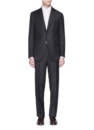 Main View - Click To Enlarge - ISAIA - 'Gregory' wool twill suit
