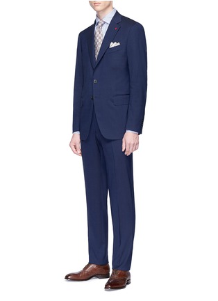 Figure View - Click To Enlarge - ISAIA - Wool-silk pants