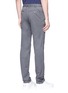 Back View - Click To Enlarge - ISAIA - Cotton-linen twill chinos
