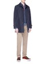 Figure View - Click To Enlarge - ISAIA - Cashmere-silk raglan sleeve sweater
