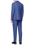 Back View - Click To Enlarge - ISAIA - 'Cortina' check plaid suit