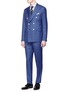 Figure View - Click To Enlarge - ISAIA - 'Cortina' check plaid suit
