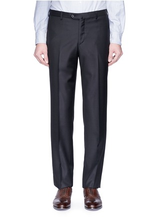 Main View - Click To Enlarge - ISAIA - Straight leg wool twill pants