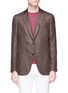 Main View - Click To Enlarge - ISAIA - 'Gregory' twill blazer
