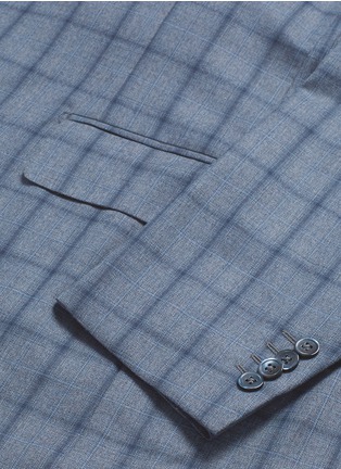 Detail View - Click To Enlarge - ISAIA - 'Gregory' check wool suit