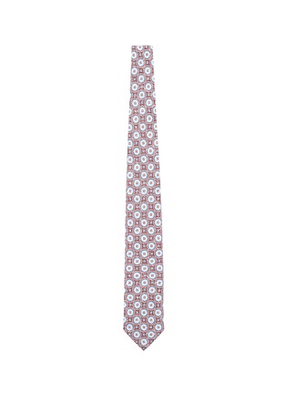 Main View - Click To Enlarge - ISAIA - Floral print silk tie