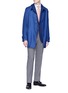 Figure View - Click To Enlarge - ISAIA - Cashmere-silk twill coat