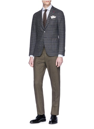 Figure View - Click To Enlarge - ISAIA - 'Milano' stripe shirt