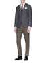Figure View - Click To Enlarge - ISAIA - 'Milano' stripe shirt