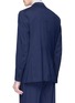 Back View - Click To Enlarge - ISAIA - 'Gregory' wool-silk blazer