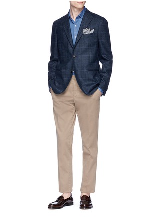 Figure View - Click To Enlarge - ISAIA - Chambray shirt