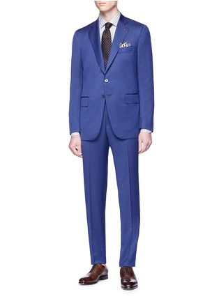 Figure View - Click To Enlarge - ISAIA - 'Gregory' herringbone suit