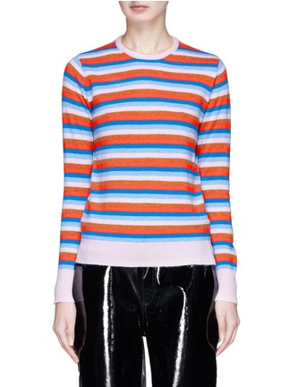 Main View - Click To Enlarge - KULE - 'The Raven' stripe cashmere sweater