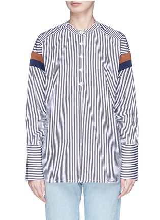 Main View - Click To Enlarge - KULE - 'The Wallis' stripe poplin shirt