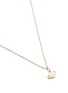 Detail View - Click To Enlarge - SYDNEY EVAN - 'Saturn' 14k yellow gold pendant necklace