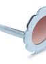 Detail View - Click To Enlarge - SONS + DAUGHTERS - 'Pixie' flower frame acetate kids sunglasses