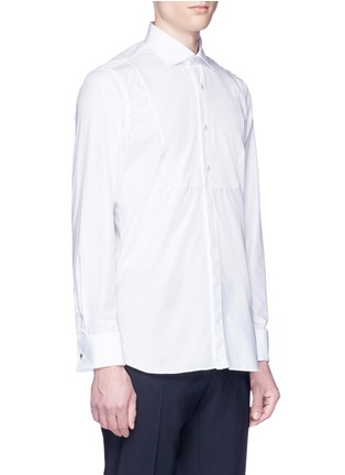 Front View - Click To Enlarge - LARDINI - Pleated bib shirt