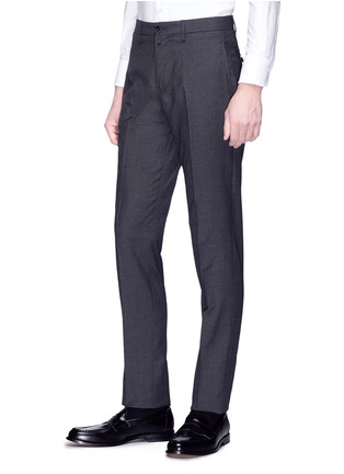 Front View - Click To Enlarge - LARDINI - Wool pants