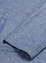 Detail View - Click To Enlarge - LARDINI - Cotton-linen chambray soft blazer