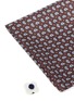 Detail View - Click To Enlarge - LARDINI - Paisley print silk pocket square