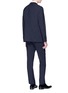 Back View - Click To Enlarge - LARDINI - Wool tuxedo suit